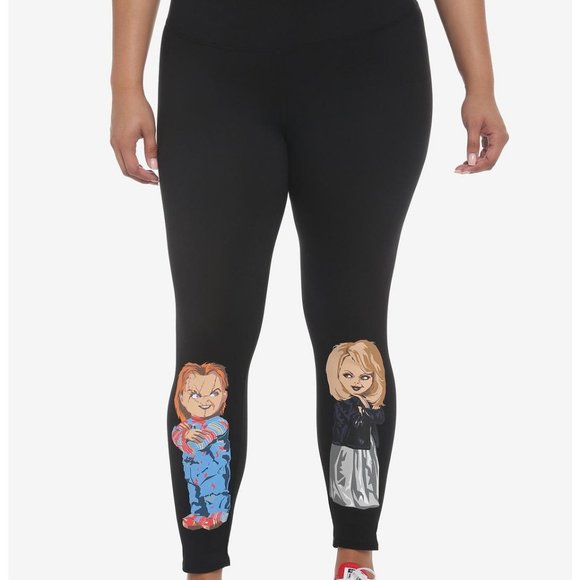 Plus size Halloween leggings - 3 3X - Child's Play - Bride of Chucky - Torrid - Picture 1 of 2